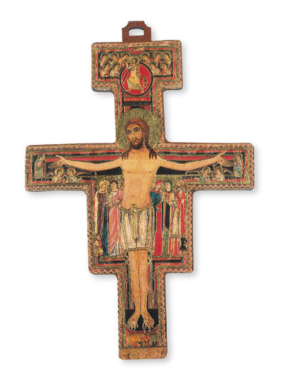 Saint Francis Wood Cross