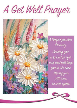 Card &ndash; A Get Well Prayer | Greetings Cards &amp; Stationery | The Shrine Shop