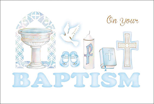 Card – On Your Baptism Boy