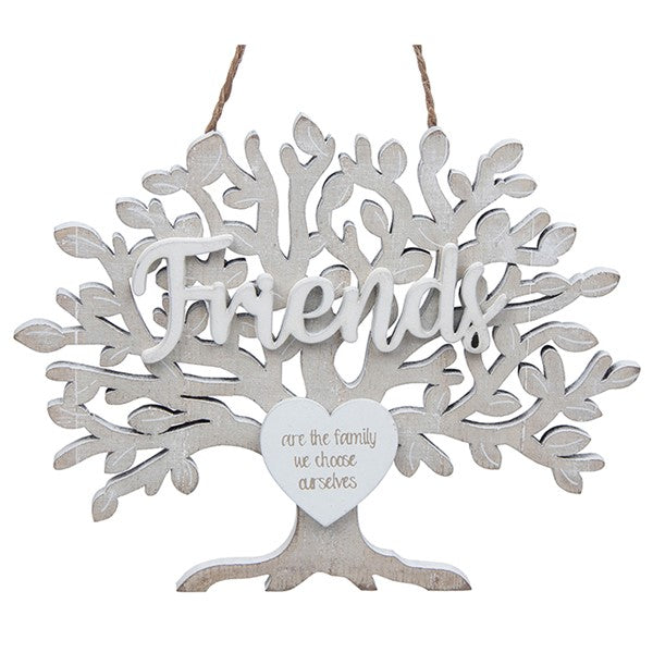 Family Tree Hanging Plaque – Friends