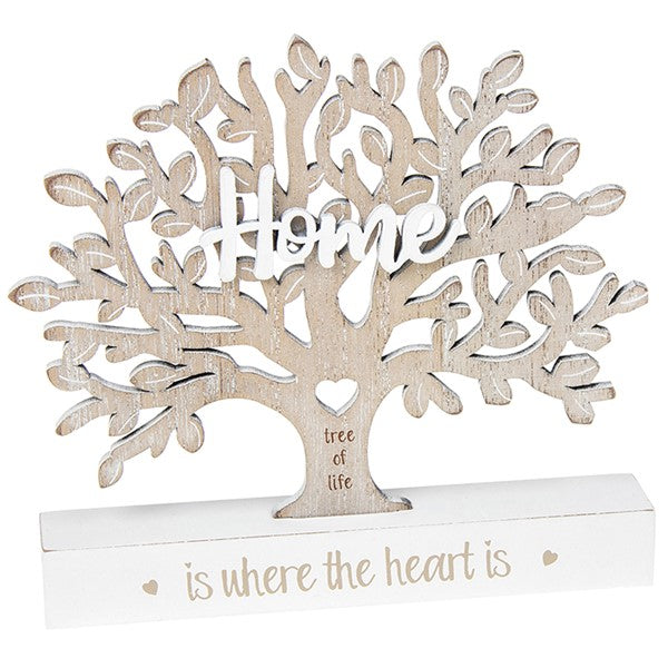 Family Tree Standing Plaque – Home