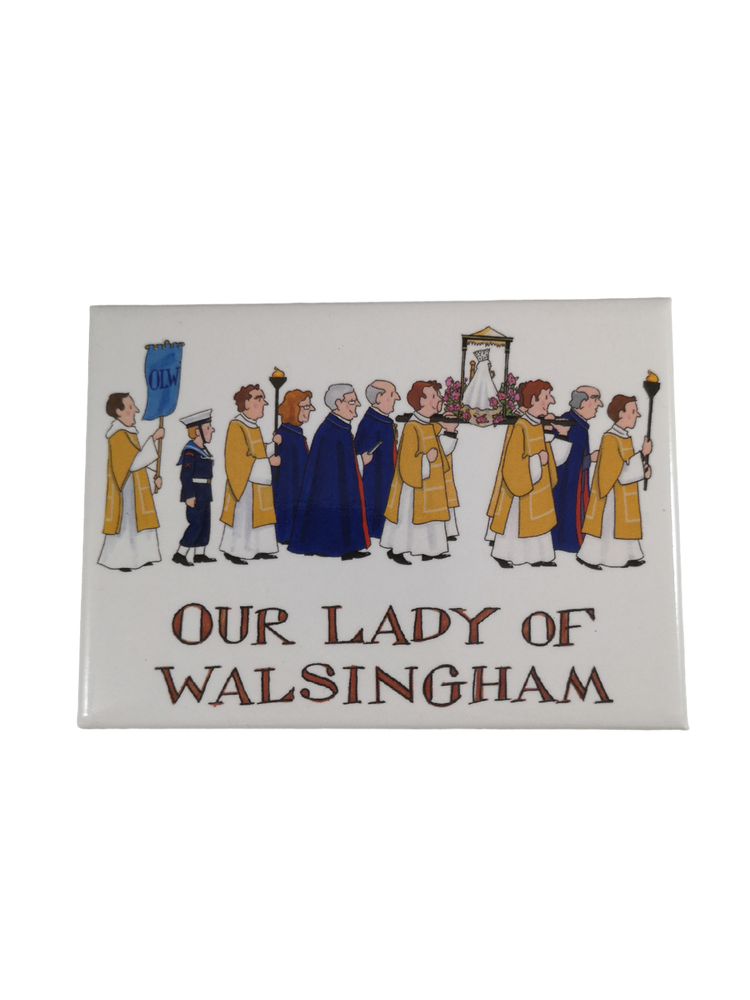 Alison Gardiner Fridge Magnet – Walsingham Procession