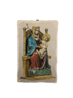 Our Lady of Walsingham Hanging Wall Plaque 15cm