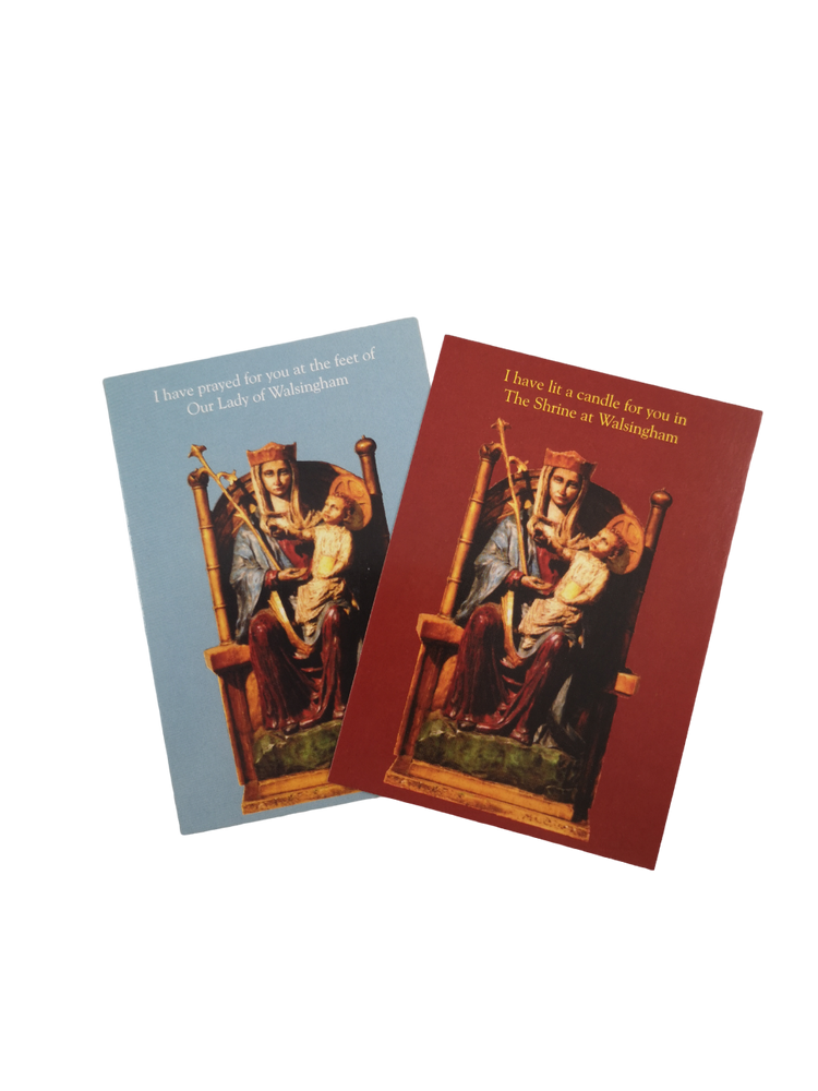 Our Lady of Walsingham Prayer Cards