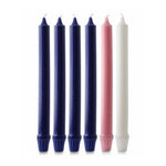 Advent Candle Set &ndash; Fluted | Clergy &amp; Church Supplies | The Shrine Shop