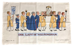 Our Lady of Walsingham Tea Towel, designed by Alison Gardiner