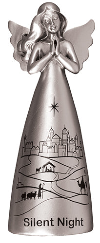 Silvery Christmas Statues - 2 Options