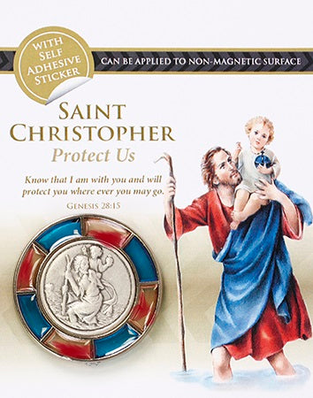 St Christopher Car Plaque