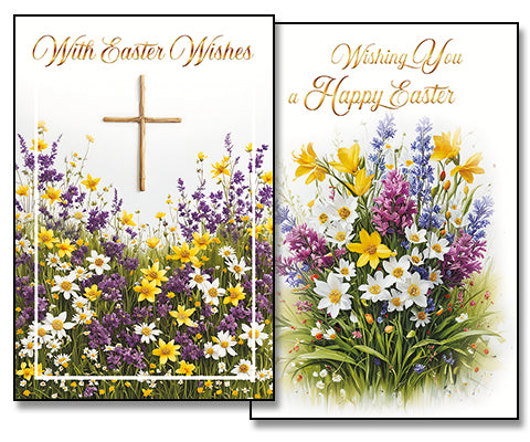 Packet of 6 Easter Greeting Cards