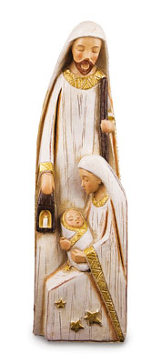Nativity/Holy Family Resin Statue - 8.5 inch