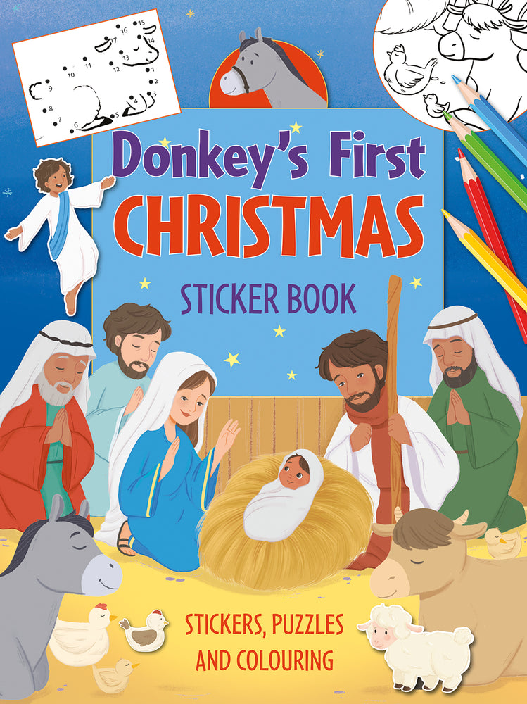 Donkey's First Christmas - Sticker Book