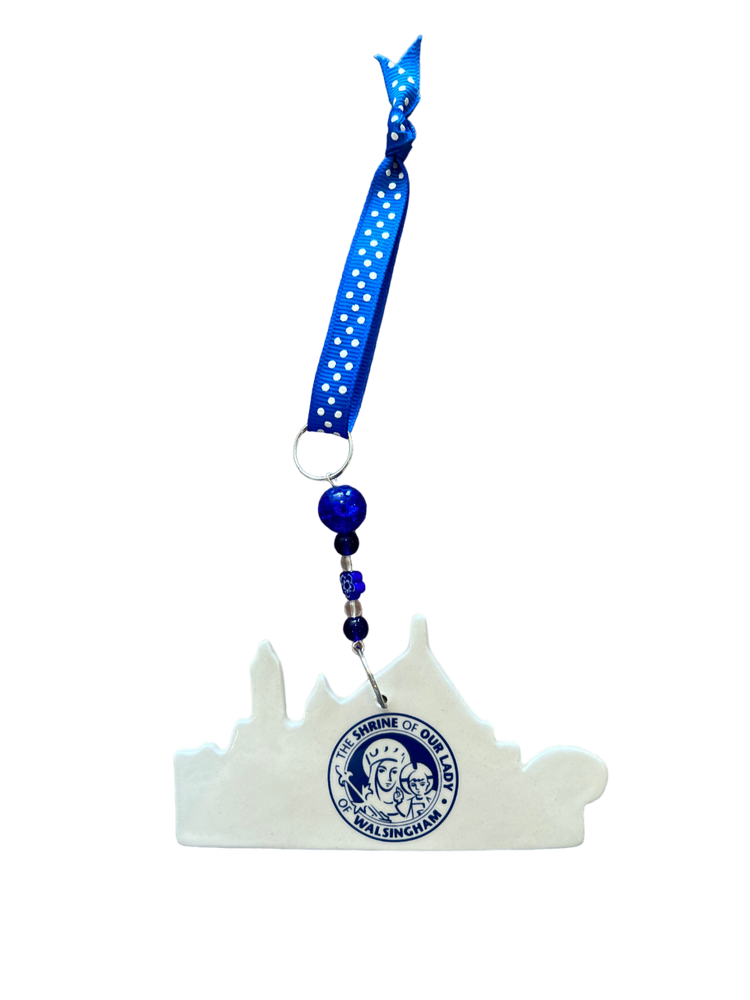 Shrine of Our Lady of Walsingham Decoration / Christmas Ornament