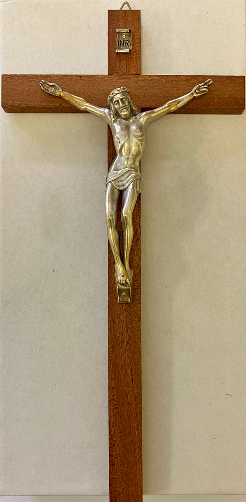 Light Wood Crucifix - 30cm
