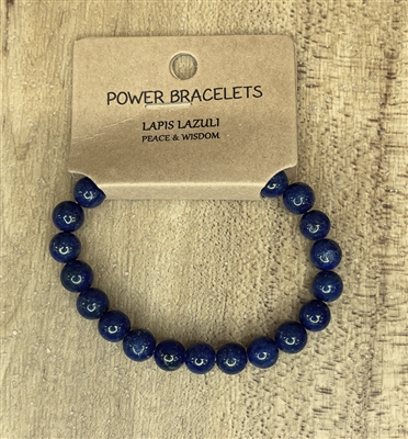 Lapis Lazuli Bracelet - Dark Blue