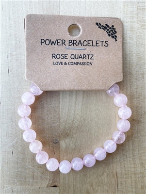 Rose Quartz Bracelet - Pale Pink