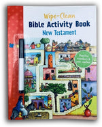 Wipe Clean Bible Activity Book: New Testament