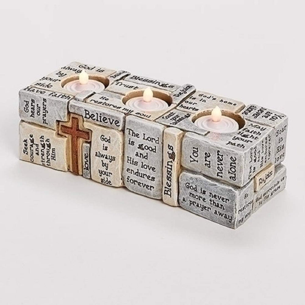 Roman Inc Inspirational Tealight Candle holder