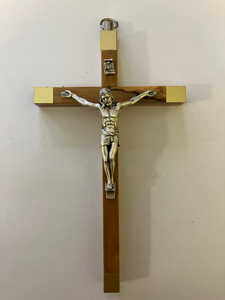 Olivewood Crucifix 10cm