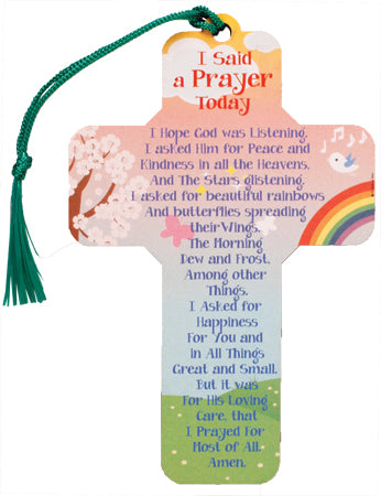 Wood Cross &ndash; I Said a Prayer | Crosses &amp; Crucifixes | The Shrine Shop