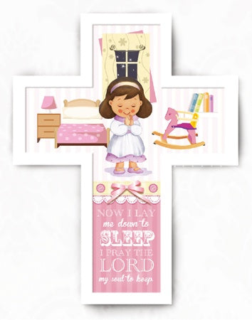 Wooden Message Cross &ndash; Girl | Crosses &amp; Crucifixes | The Shrine Shop