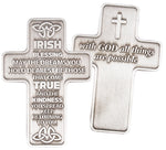 Metal Pocket Cross &ndash; Irish Blessing | Crosses &amp; Crucifixes | The Shrine Shop