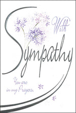 Card &ndash; With Sincere Sympathy | Greetings Cards &amp; Stationery | The Shrine Shop