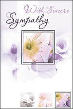 Card &ndash; With Sincere Sympathy | Greetings Cards &amp; Stationery | The Shrine Shop