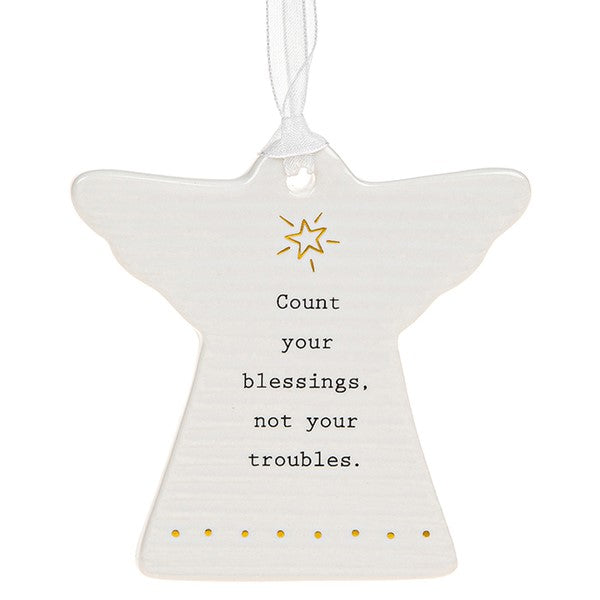 Thoughtful Words Angel – Count Your Blessings