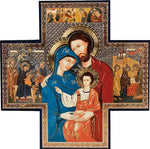 Holy Family Cross Icon