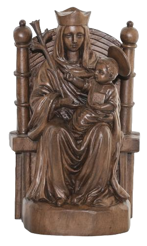 Our Lady of Walsingham Resin Wood