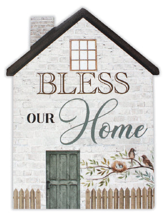 Porcelain Plaque &ndash; Bless This Home | Gifts | The Shrine Shop