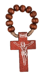 Wooden Finger Rosary