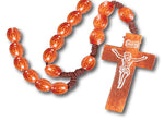 Natural Wooden Rosary Beads