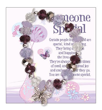 Glass Bracelet &ndash; Someone Special | Jewellery &amp; Medals | The Shrine Shop