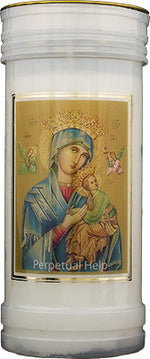 Perpetual Help Candle