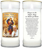 Untier of Knots and Pope Francis Candle