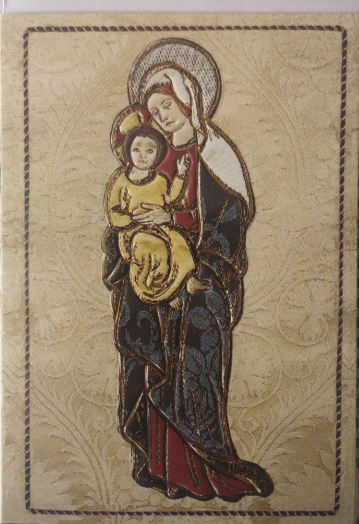 Card – Liverpool Cathedral Madonna and Child