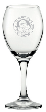 Our Lady of Walsingham Wine Glass