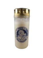 Our Lady of Walsingham Windproof Grave Candle