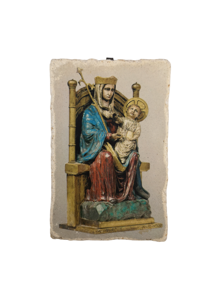 Our Lady of Walsingham Hanging Wall Plaque 15cm