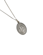 Sterling Silver Miraculous Necklace