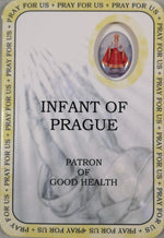 Infant of Prague Prayer Card | Rosaries &amp; Prayer Cards | The Shrine Shop
