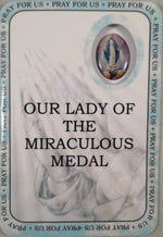Our Lady of the Miraculous Medal Prayer Card | Rosaries &amp; Prayer Cards | The Shrine Shop