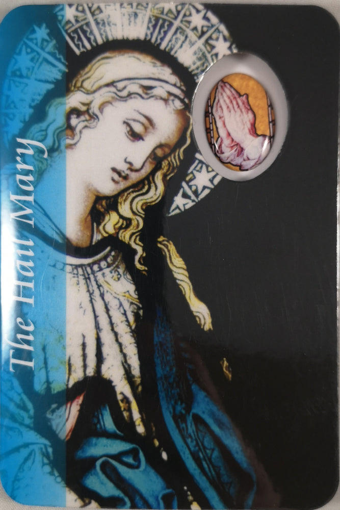 Hail Mary Prayer Card | Rosaries &amp; Prayer Cards | The Shrine Shop