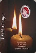I Said a Prayer Card | Rosaries &amp; Prayer Cards | The Shrine Shop