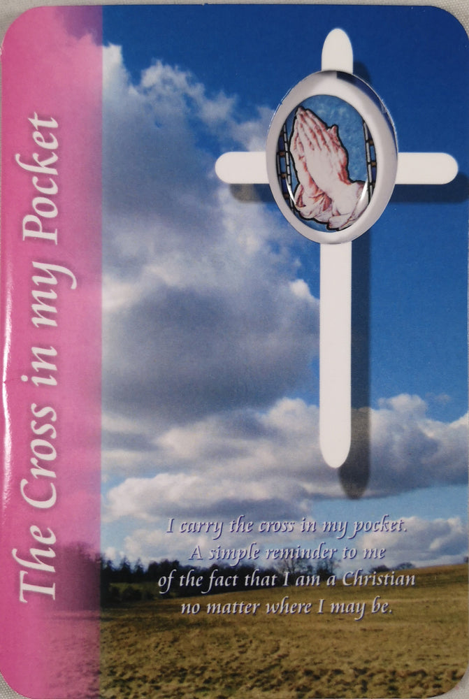 The Cross in my Pocket Prayer Card | Rosaries &amp; Prayer Cards | The Shrine Shop