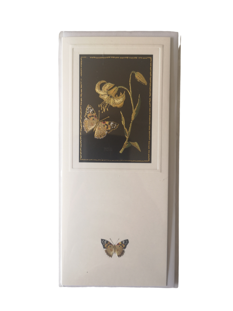 Card – Lily and Butterfly
