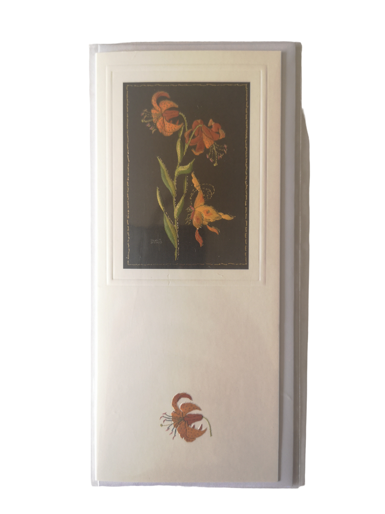 Card – Chinese Lily and Butterfly