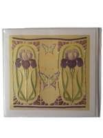 Card – Purple Irises