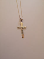 Sterling Silver Faith, Hope, Love Necklace